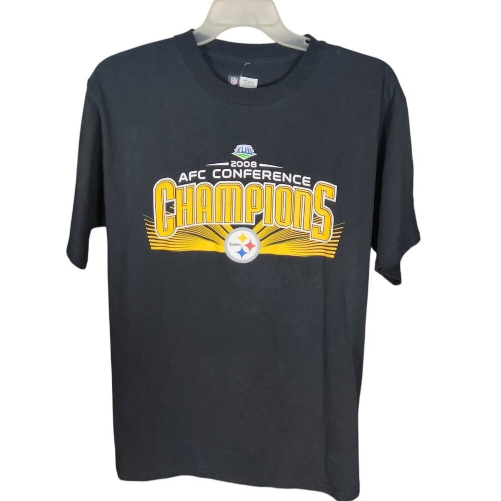 Vintage 2008 Pittsburgh Steelers short sleeve NWT men's large